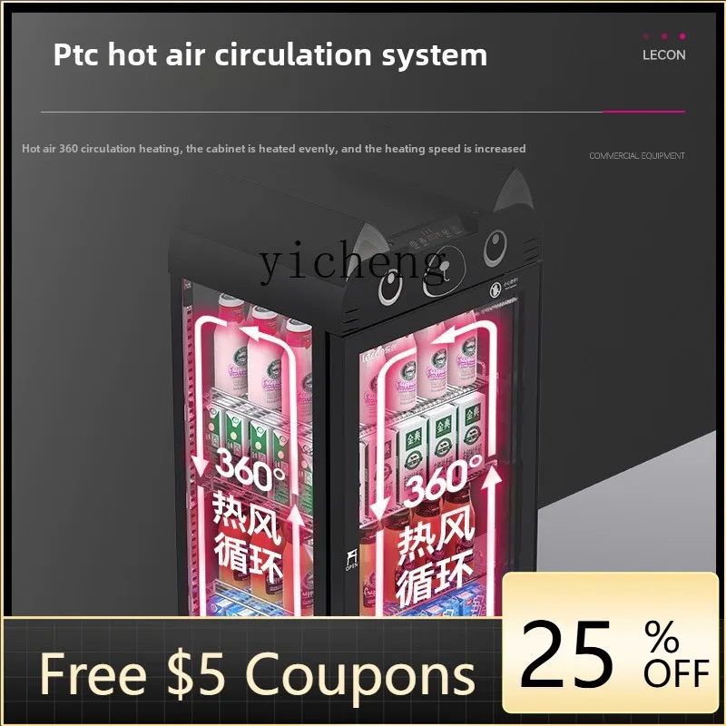 

P3-13 hot drink thermal insulation display cabinet commercial, supermarket desktop milk beverage heating thermostat cabinet