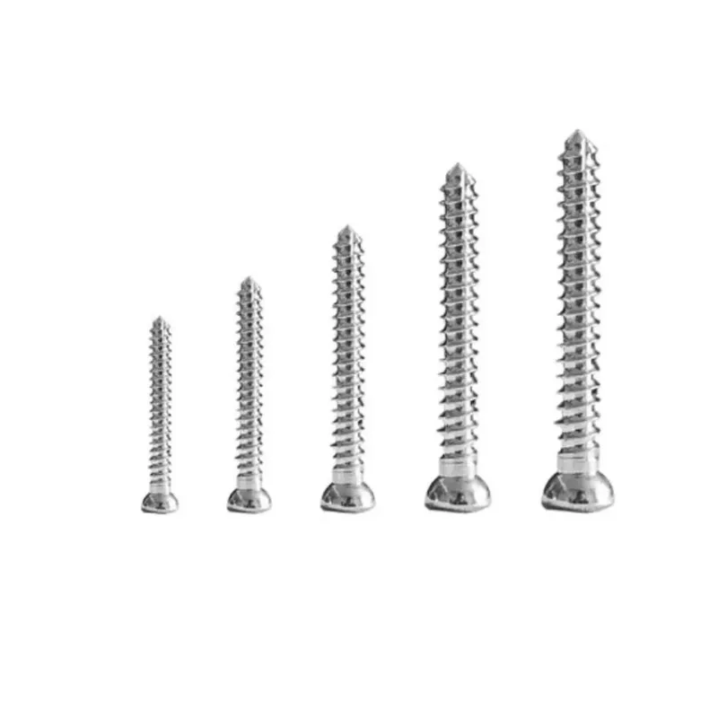 2.4mm Stainless Steal Self-tapping Cortical Screws Veterinaria Mascotas Pets Orthopedic Surgical Implant Medical Equipments