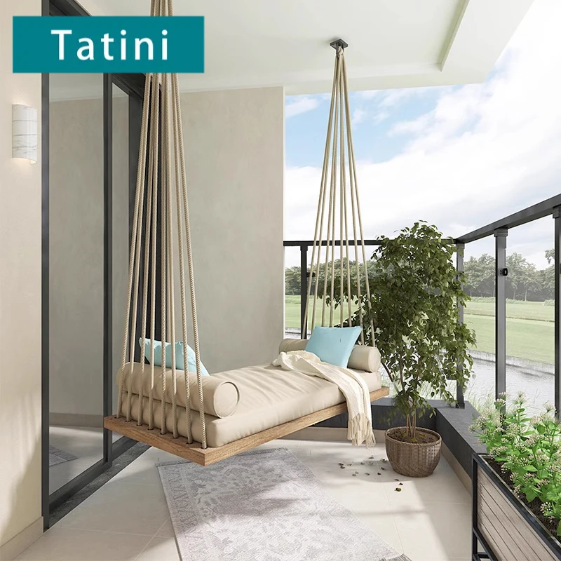 

High-quality Teak Hammock Balcony Hammock