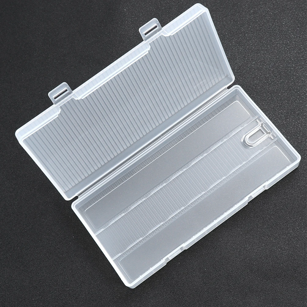 

2Pcs Storage Box Organizer Case Heavy-Duty Plastic Container Holds Aa Aaa Batteries Accessories Portable Compact Holder