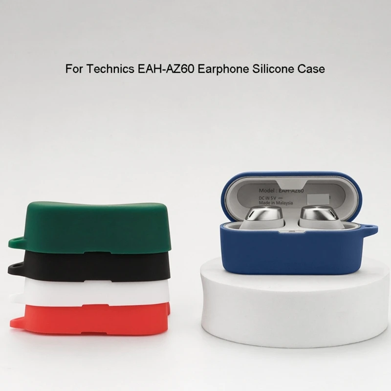 T8WC For Technics EAH-AZ60 Shockproof Washable Silicone Sleeve Anti-scratch Housing