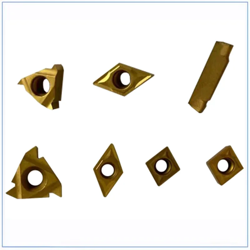 

Сменные пластины для фрезы с ЧПУ, 7 шт. твердосплавные вставки для токарного держателя инструмента 12 мм