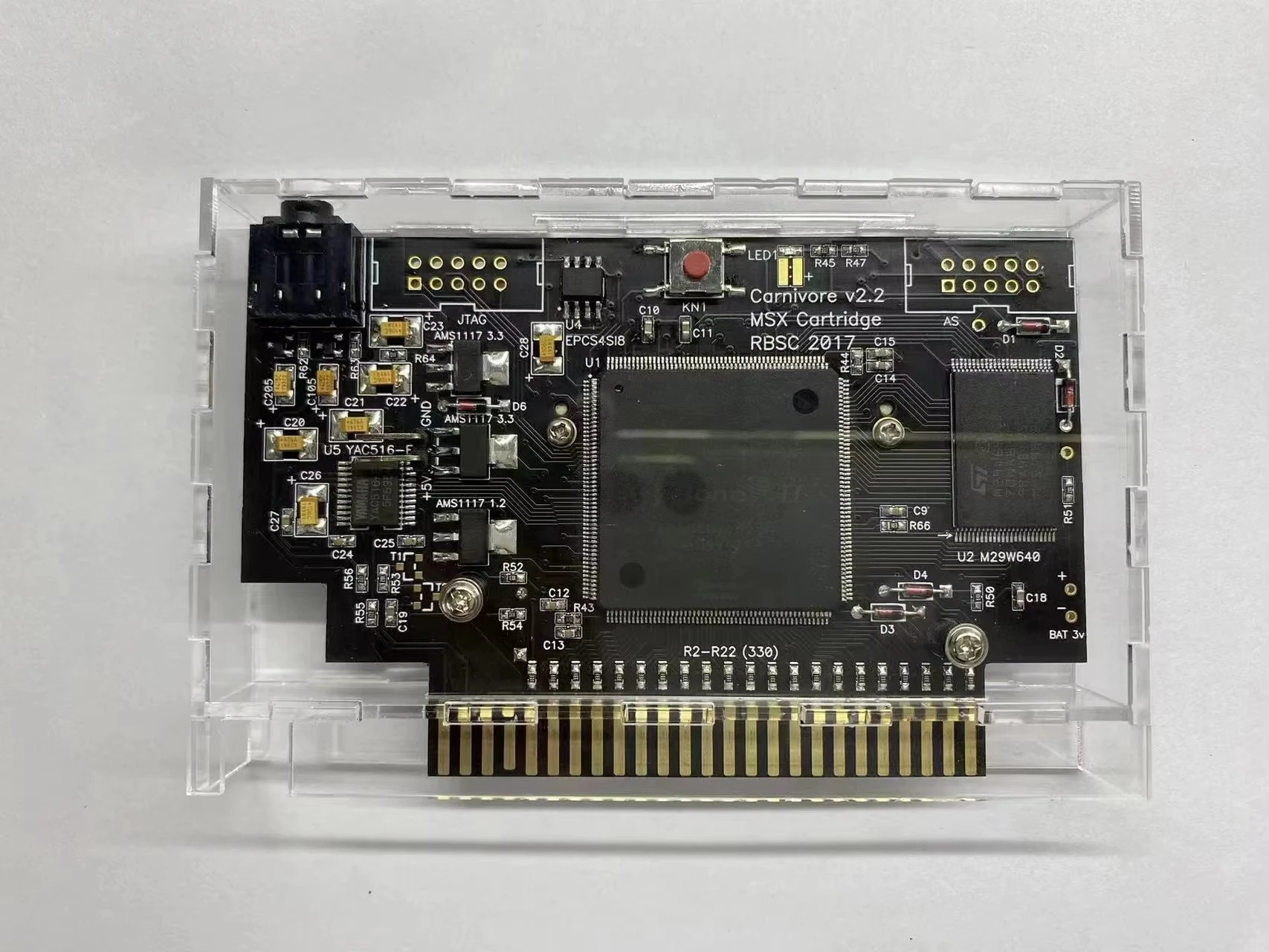 Carnivore2 MSX cartridge Game Accessory Arcade Replacement Parts