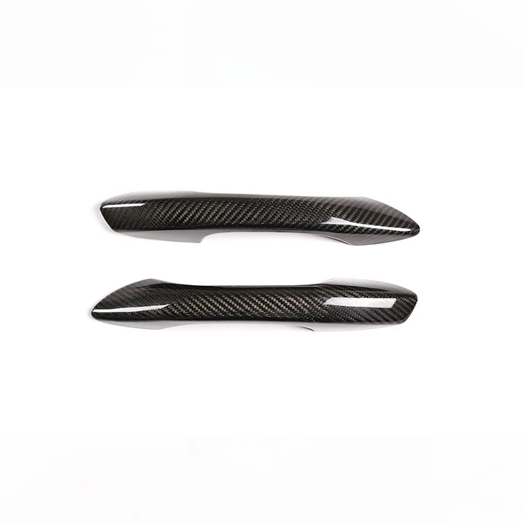 

Suitable for Porsche 13-19 911 718 real carbon fiber, outer handle cover decorative exterior modification supplies