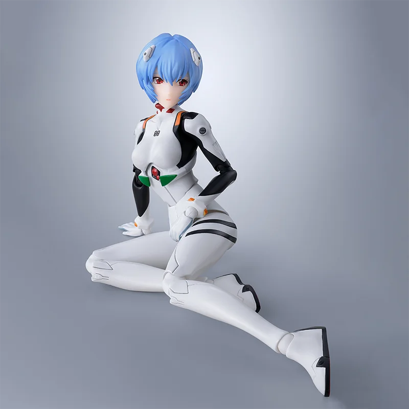 BANDAI S.H.Figuarts NEON GENESIS EVANGELION Ayanami Rei PVC 13.5 CM Anime Actiefiguren Model collectie Speelgoed