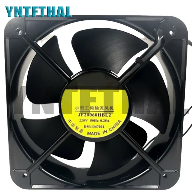 

New JF20060HBL2 Square Fan 220V 0.25A 200*200*60MM