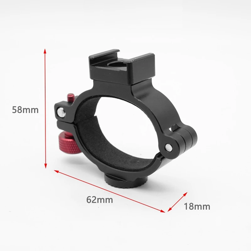 For DJI Osmo2 Clip Accessories Component Expansion Ring Tripod Fill Light Microphone Mobile 3 Expansion Bracket