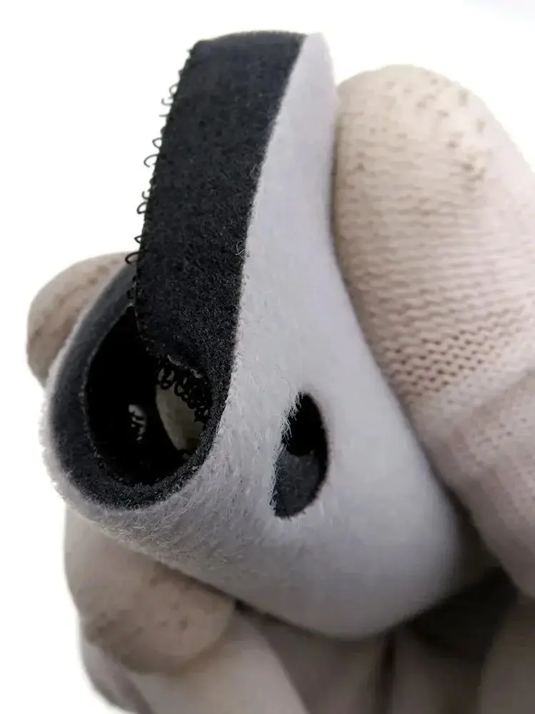 Tampon d'interface triangulaire et en forme de crochet et boucle, pièces d'outils électriques pour le polissage, le meulage et le ponçage, 2 pièces