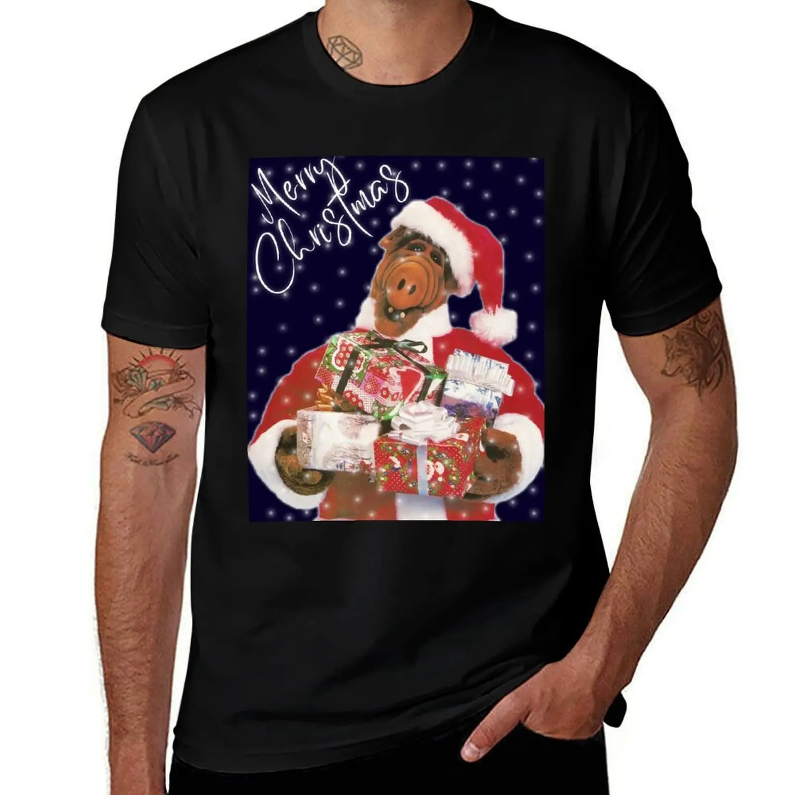 

ALF Christmas T-Shirt t shirts for man slim fit man tshirt man t shirt designer T-shirt