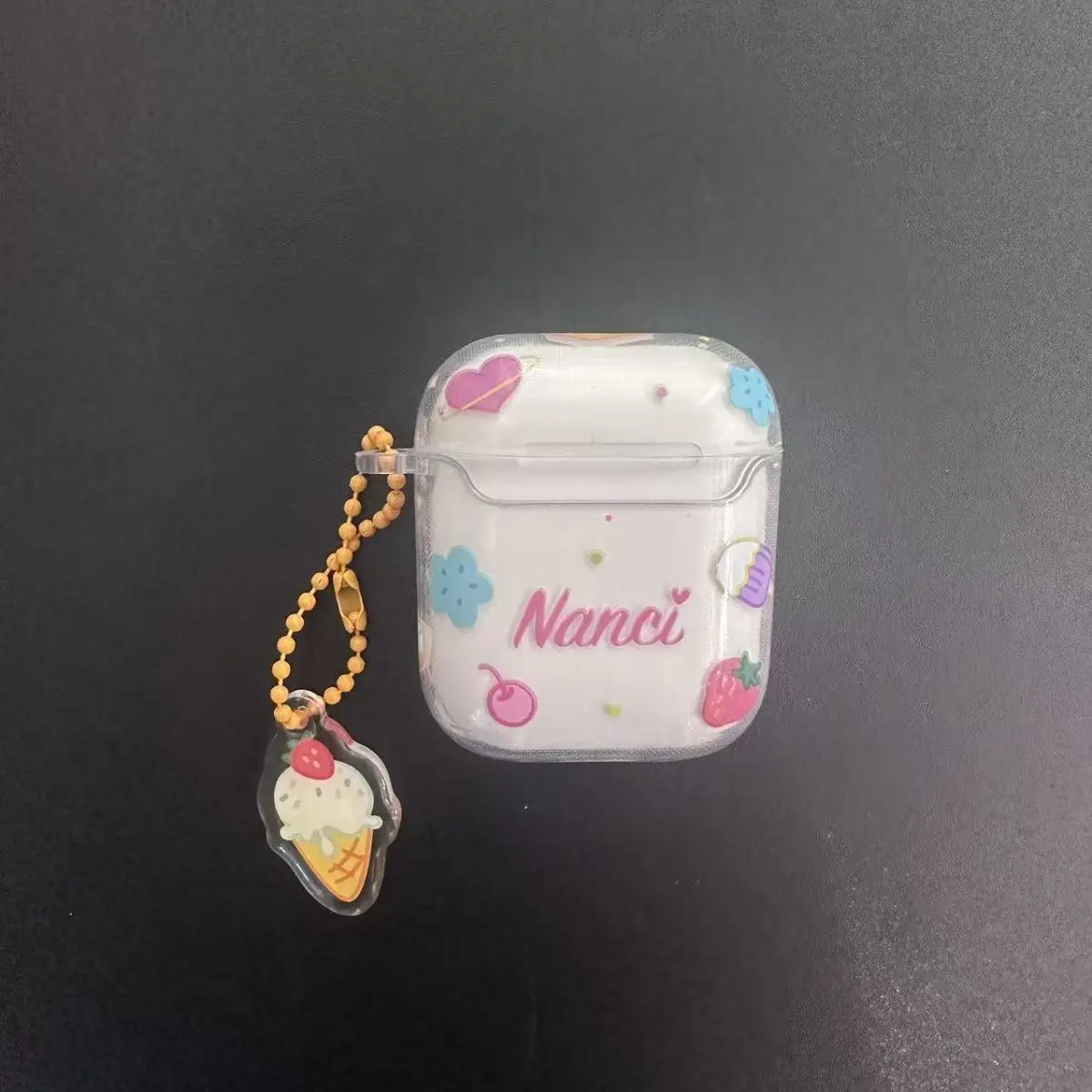 Trendy Lovely Girl Pattern Earphone Case For Airpods 4th 3rd 2 1 Pro 2 3 Clear Cover for Airpod 3 1 Protective Accessorie Shell