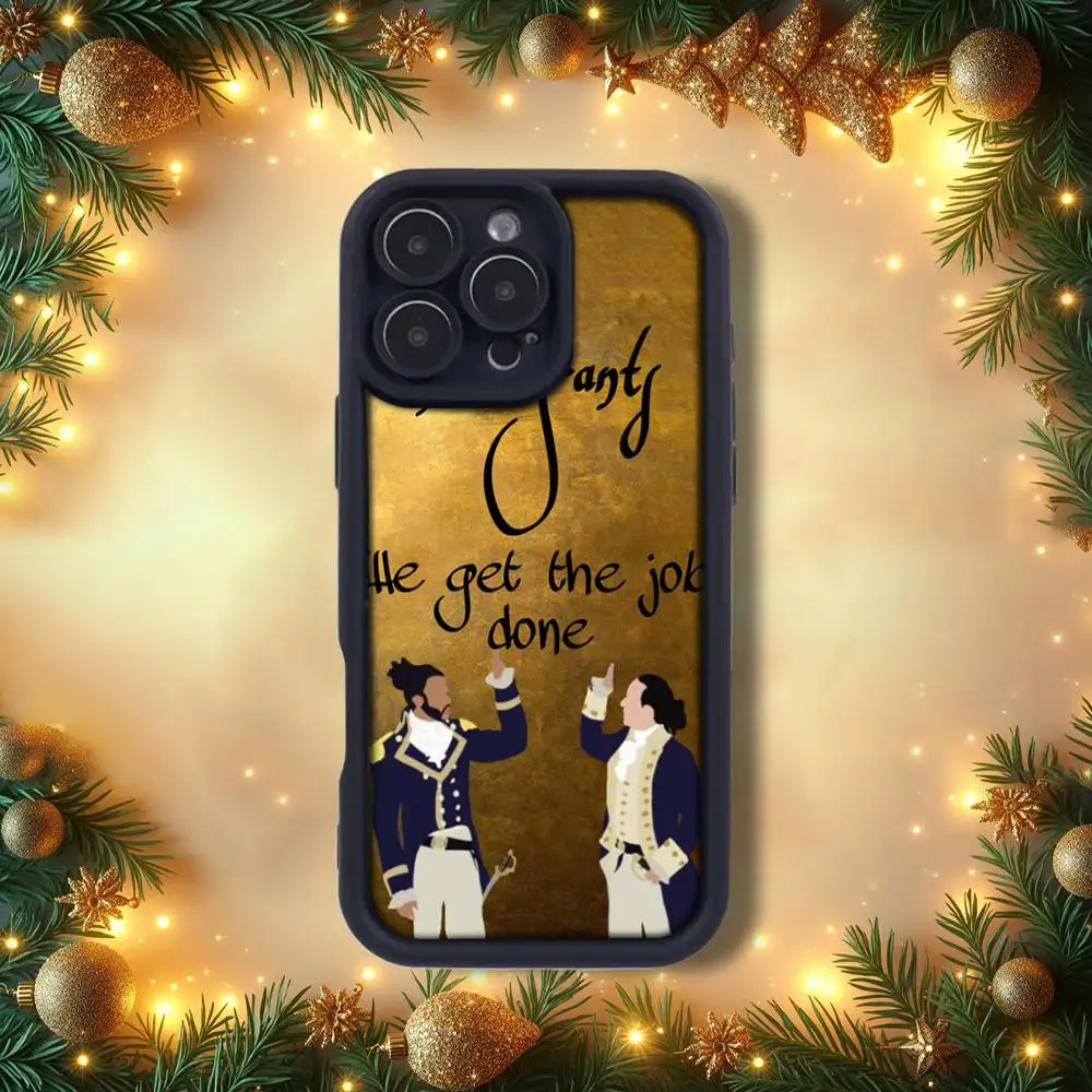 حافظة هاتف H-Hamilton L-Lyrics-E emery باللون الأسود لهاتف iPhone 15,12,17,14,11,13,16,Pro,Air,Plus,Max,SE4,E غطاء سيليكون #2