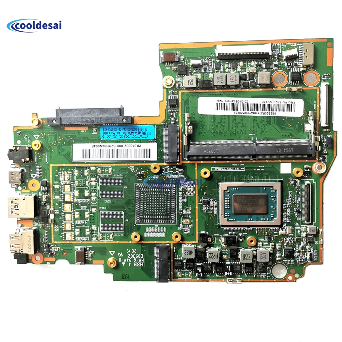 

5B20R27415 5B20R27416 5B20R27410 MainBoard FOR Lenovo Ideapad 330S-15ARR Laptop Motherboard with R3 / R5 / R7 CPU 4G-RAM 100% OK