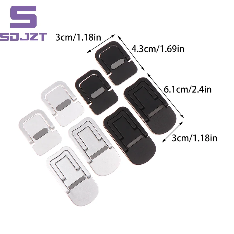 Adjustable Folding Laptop Stand Mini Legs Ultra-thin Portable Support For Macbook Notebook Cooling Holder Feet Invisible Bracket