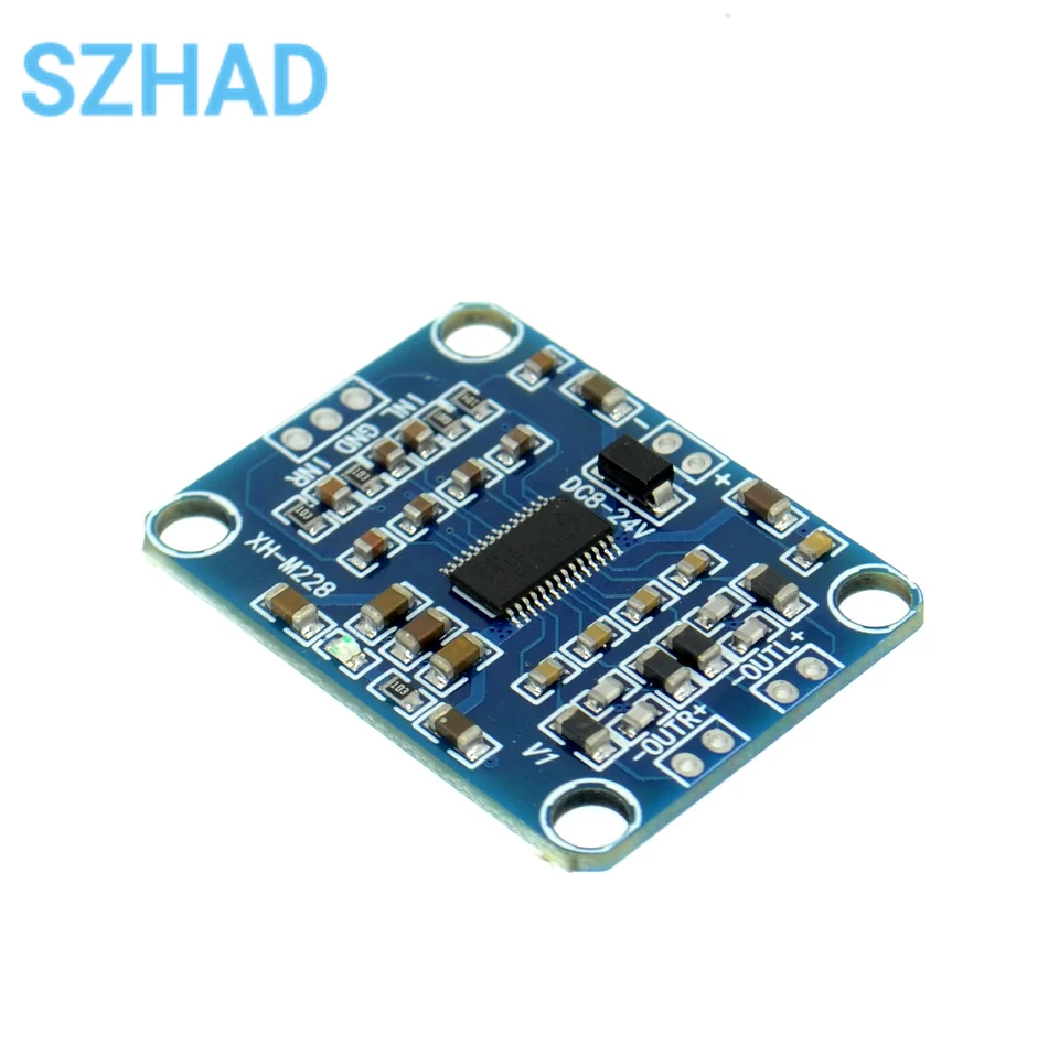 Плата цифрового усилителя звуковой стереосистемы 2X15W, миниатюрный бинауральный модуль, дБ, постоянный ток 8-18 в, модуль TPA3110