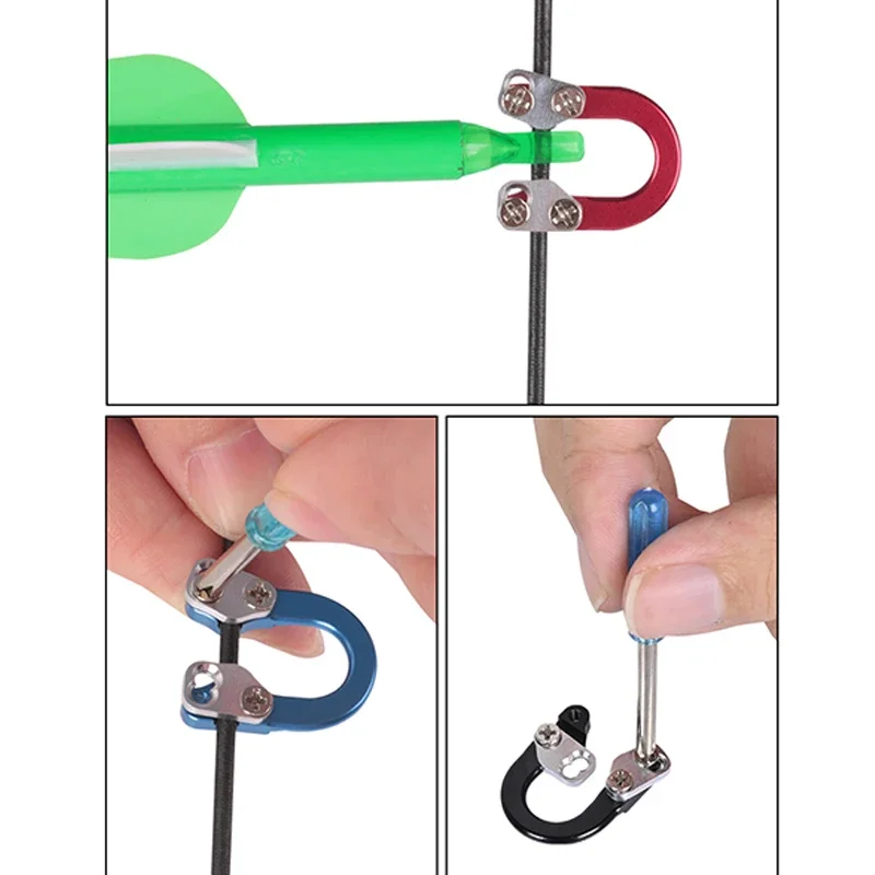1 st Boogschieten Compound Boog D Loop Release Metalen Boogpees Voor Schieten Accessoires