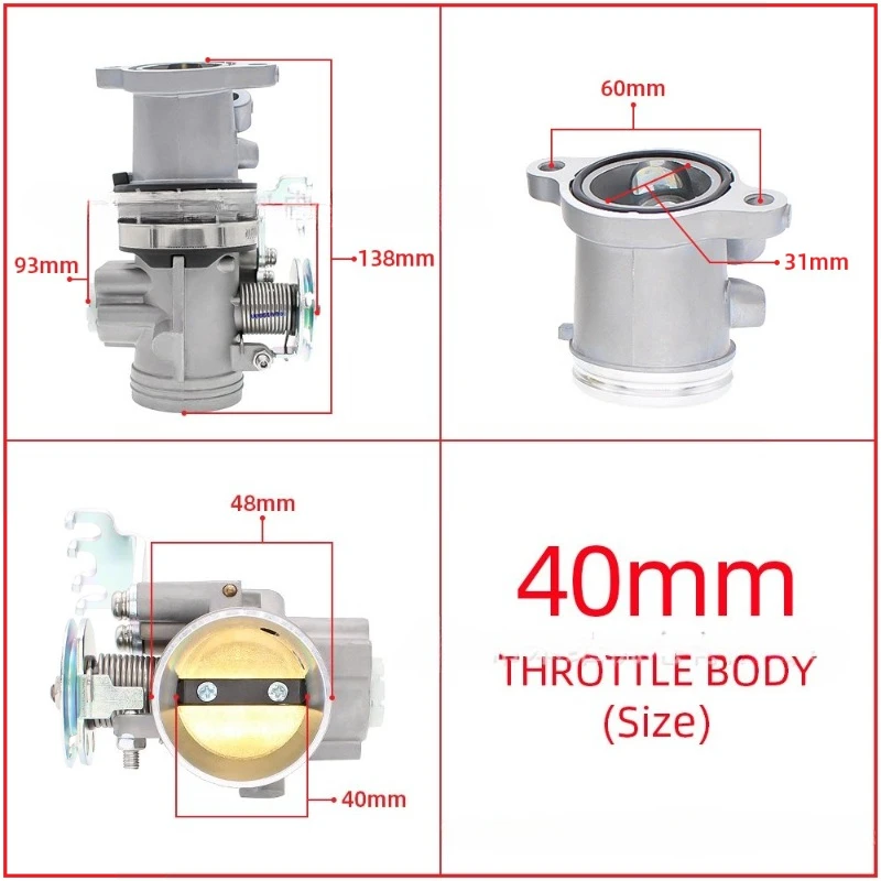 FU150 32mm 34mm 36mm 38mm 40mm Motorcycle RacingThrottle Body,Suitable for Suzuki Satria FU150,Belang 150,Raider 150,SatriaFU150