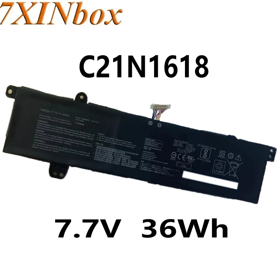 7XINbox C21N1618 7.7V 36Wh laptop battery for Asus VivoBook X402BA R417BA F402BA E402BA E402BP 0B200-01400600 2ICP7/49/91