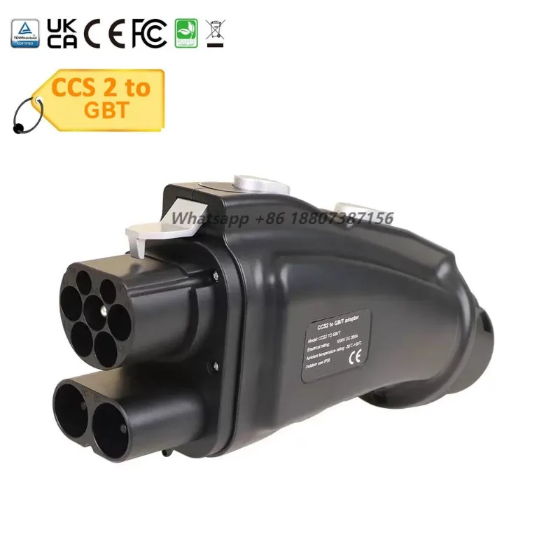 New  1000V 300A CCS1/CCS2 GBT DC Fast Electric Car Charging Adapter for  ZEEKR ID3 ID4 ID6