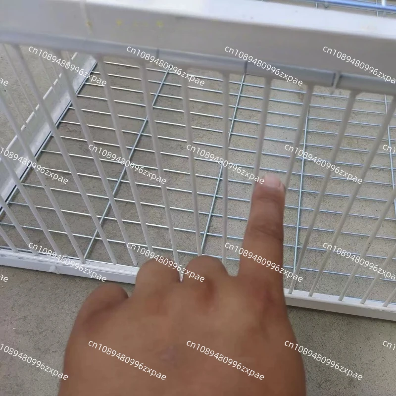 Custom Foldable Galvanised Pigeon Bird Trap Cage Feral Pigeon Humane Way with The One-way Entrance Trapping Pigeons Doves in Cag