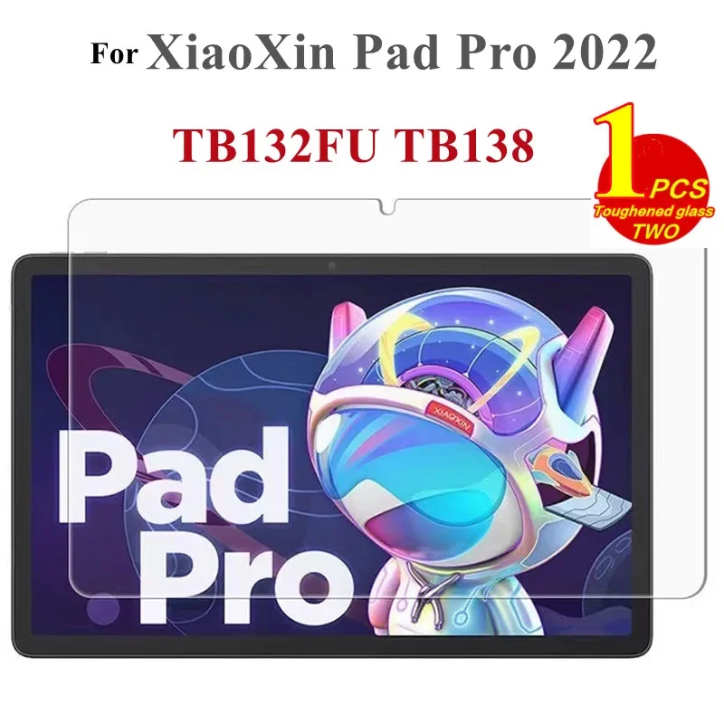 Tempered Glass Screen Protector For Lenovo Xiaoxin Pad Pro 11.2 Inch TB-138FC 132FU Tablet Protective 2022 Anti Fingerprint Film