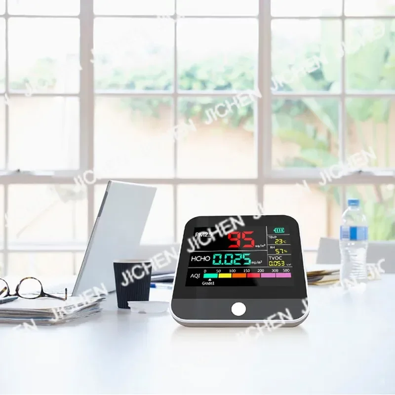 Detector multifuncional de formaldehído y polvo, herramienta de interfaz tipo C