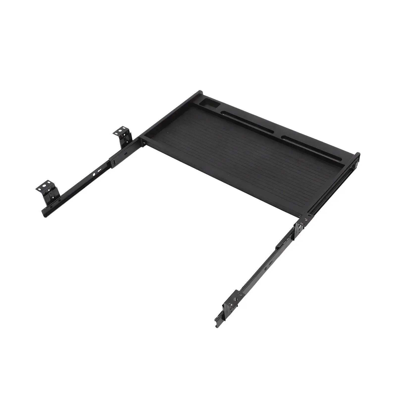 Slide Out Keyboard Drawer for Desk Ergonomic Under Counter Shelf Removable Workstation Accessory for Home