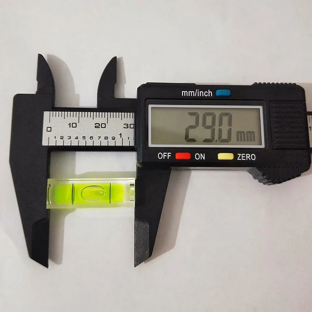 10 قطعة فقاعة صغيرة مستوى الروح 10X10X29 مللي متر مستويات مربعة لإطارات الحائط الفن يعرض صورة معلقة RV ترايبود قياس