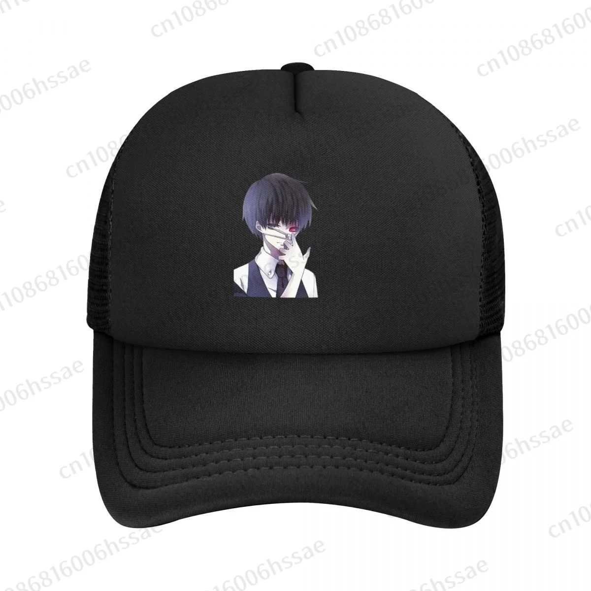 Anime Ken Kaneki Tokyo Ghoul Baseball Cap Women Men Classic Hiking Hat Sport Breathable Golf Hats