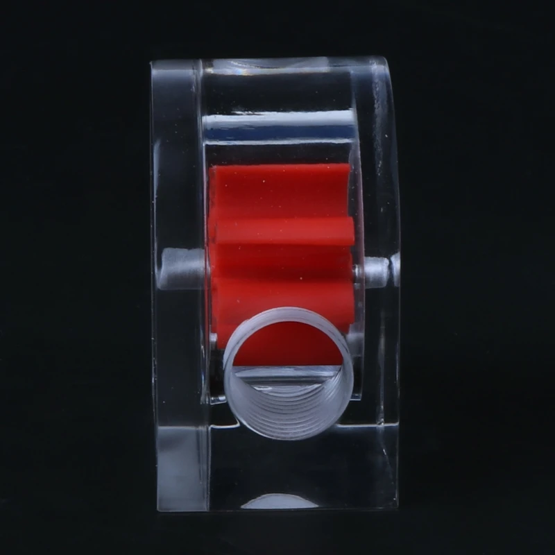 Acrylic Meter G1/4 Thread Water Cooling System Coolant Filter Indicat Computer Cooler Fittings 2-Way Holes