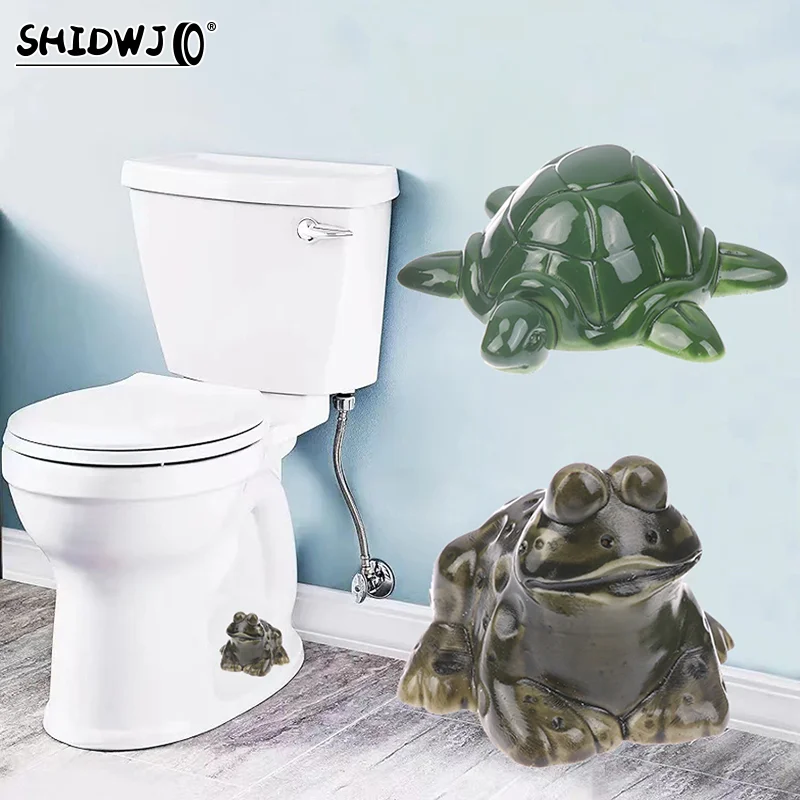 1Pcs Car Decoration Bolt Covers Resin Toilet Bolt Caps Frog/Tortoise Toilet Bolt Covers Toilet Bolt Decorative Caps For Bathroom