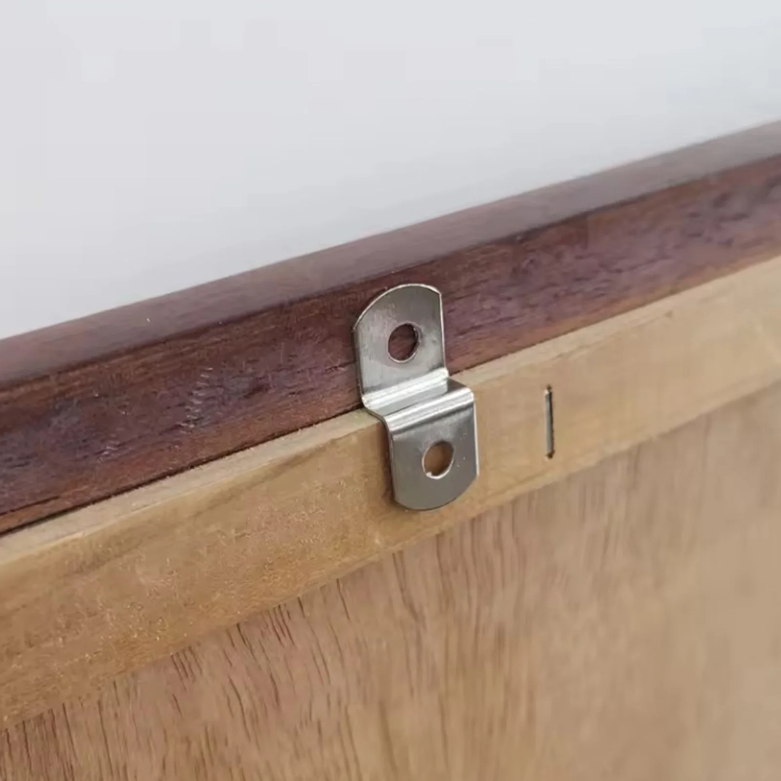 20PCS Frameware Canvas Clips with Screws Offset Canvas Clips For Picture Framing Starters Package Household Practical Tools