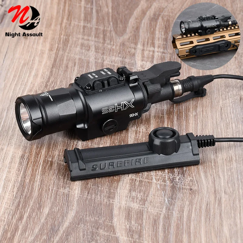 WADSN Tactica XH35 light Strobe Hanging Light Pistol Gun Strobe LED Light Fit 20mm Rail Airsoft Hanging Hunting Flashlight