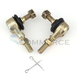 1 Pair M10-M12 Left & Right Hand Thread Steering Tie Rod Ends kit For ATV  UTV Go Kart Buggy Quad Bike ball joints Accessories
