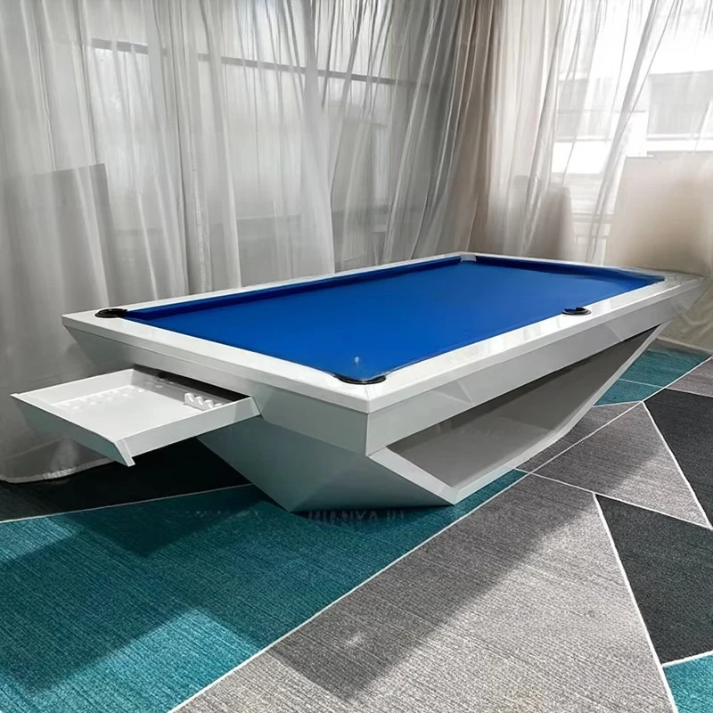Dining Pool Table 8ft Manufacturers Best Selling Tennis Top Billiards Table Solid Wood Special Design Pool Table With Drawer