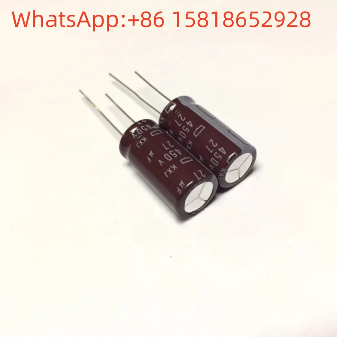 

5pcs 450V27UF 12.5X25 Black Diamond KXJ series high-frequency long-life 27UF450V electrolytic capacitors