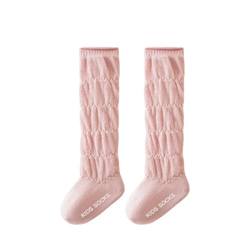 

Fashion Cotton Baby Hollow Out Socks Breathable Thin Design Mesh Socks Long Socks Princess Knee High Socks 0-5 Years