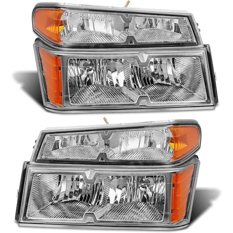 

20042012 Chevy Colorado Headlight Assembly Replacement Pair for 0412 Chevy Colorado and GMC Canyon with Enhanced Brightness and