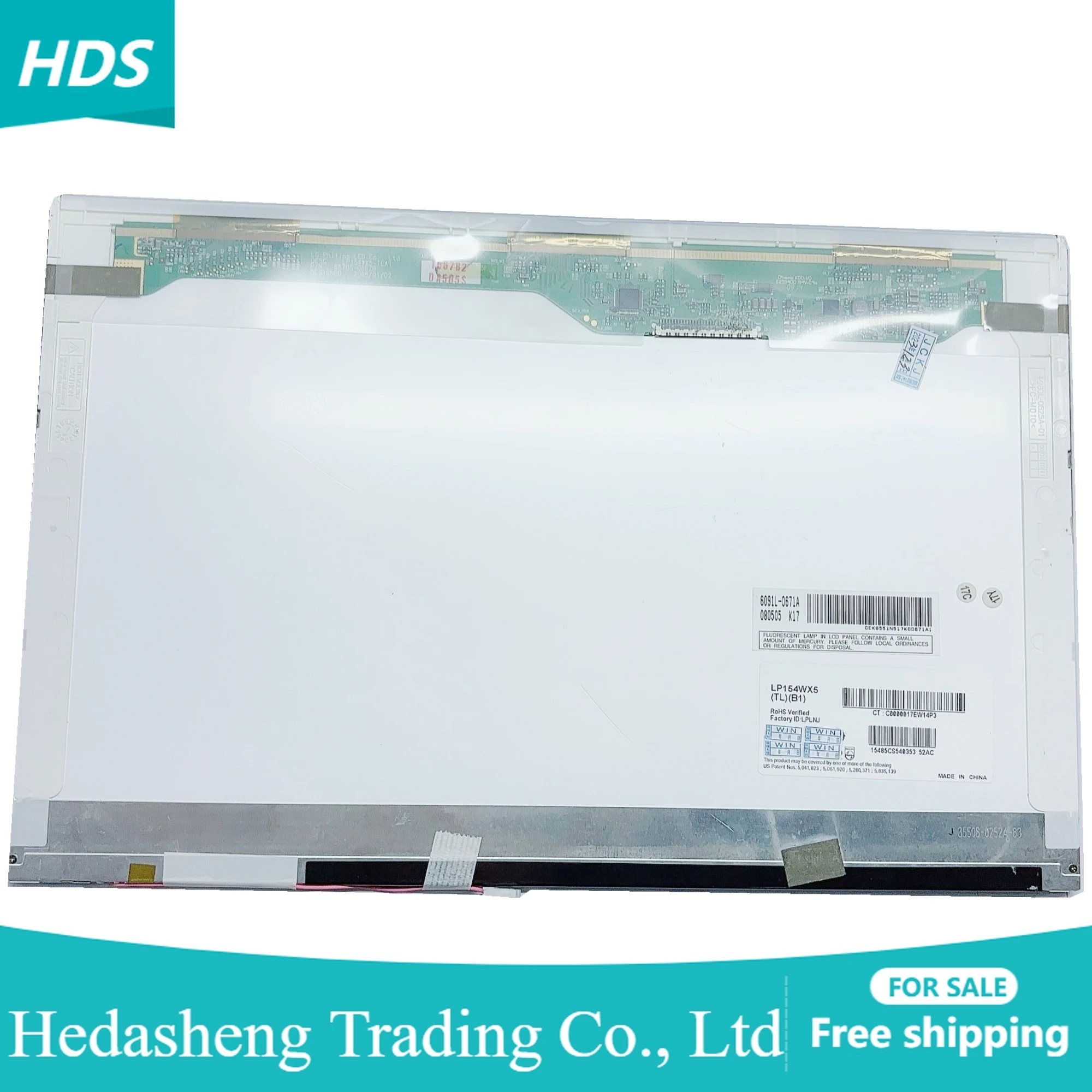 

LP154WX5 TLB1 15.4 inch 1280×800 30pins LVDS Replacement Display Panel Matrix LCD Screen Laptop