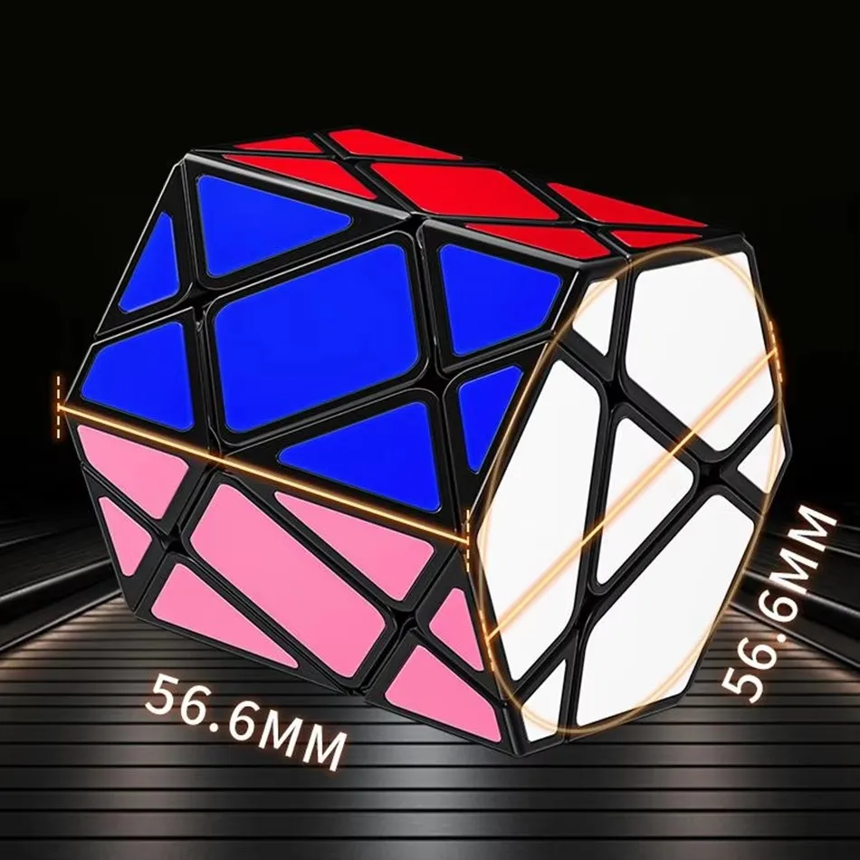FanXin Third-order Octahedron Hexagonal Prism Strange-shape Magic Cube Series Puzzle Education Toys For Kids Magico Cubo