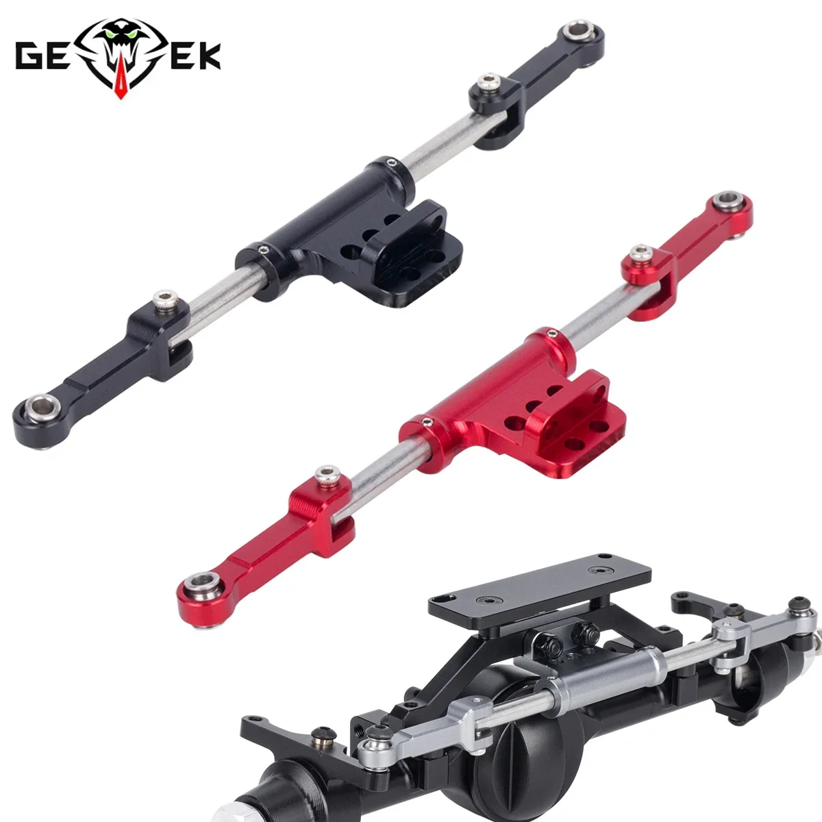 1/10 RC Crawler Full Hydraulic Steering Cylinder Kit for D90 D110 RC4WD Yota ll Axle TF2 Gelande ll Upgrade Parts