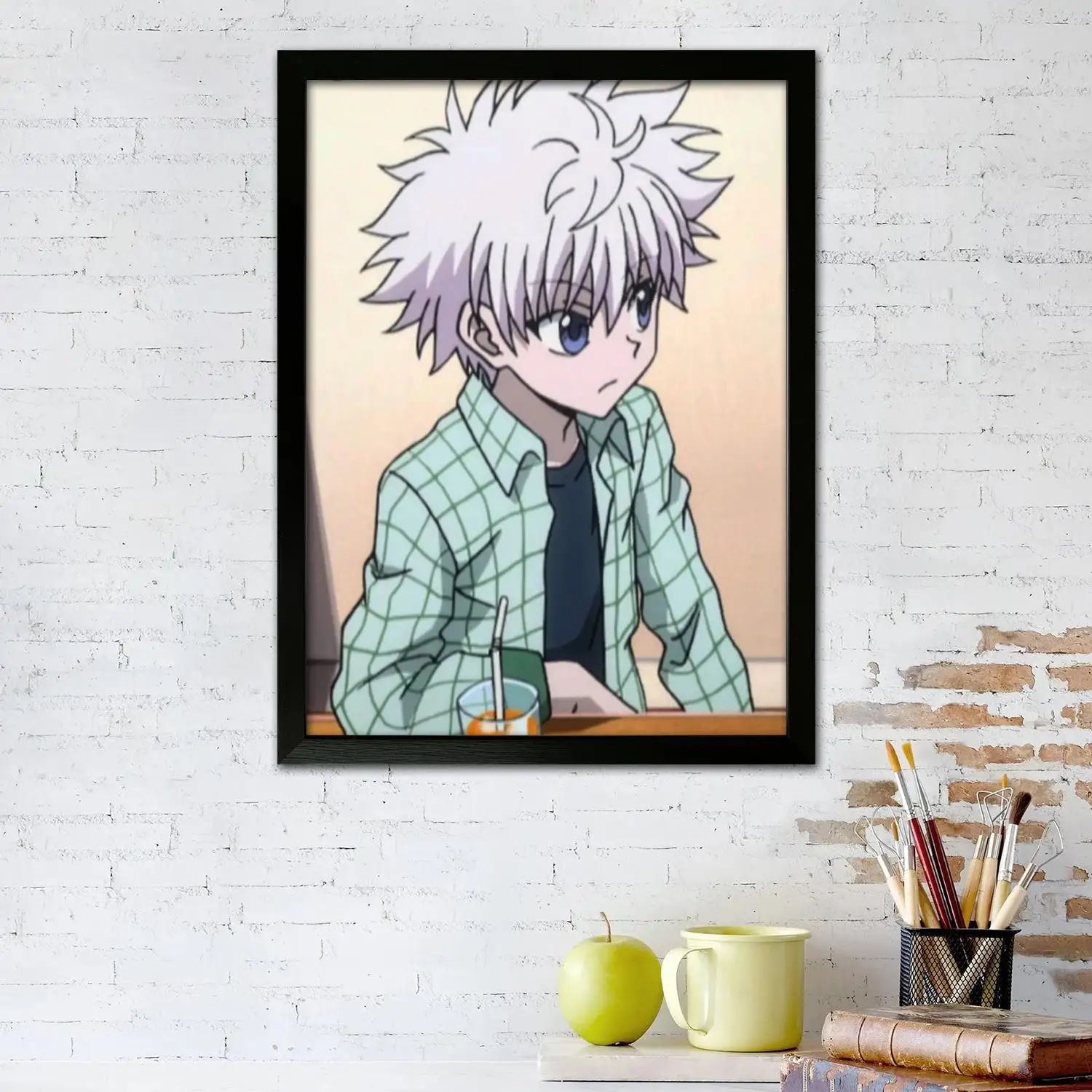 killua Canvas Art Poster, Wall Art, Picture Print, Modern Family, Bedroom Decor, Posters,Decorative painting