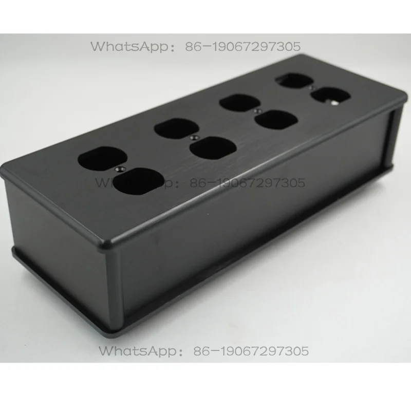 3206-scatola-di-alimentazione-standard-americana-nera-a-8-bit-interamente-in-lega-di-alluminio-custodia-per-audio-e-filtro-di-alimentazione