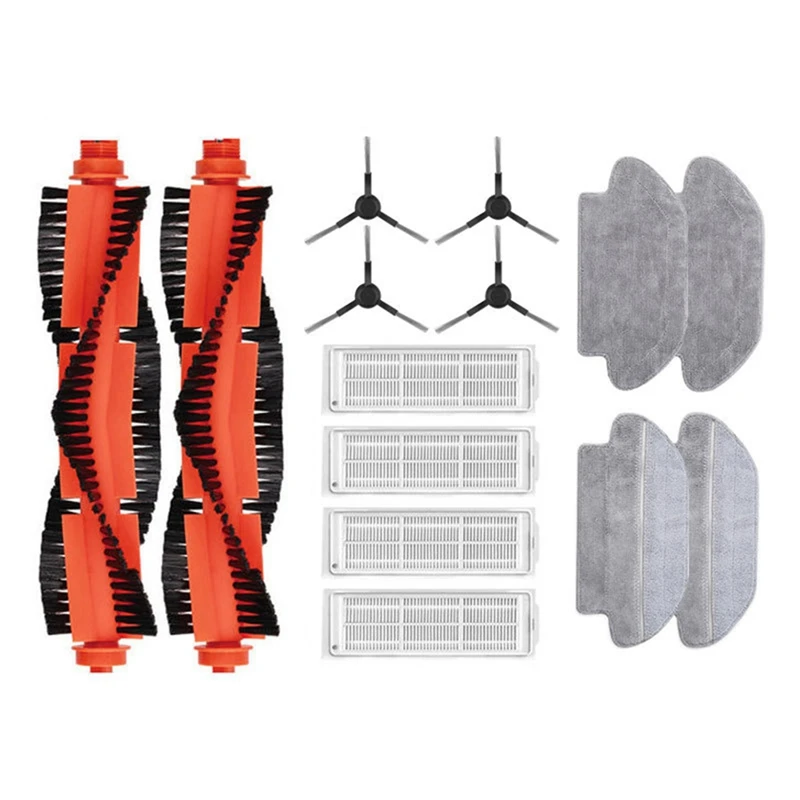 Filter für Xiaomi Mijia Roboter Vakuum Mop 2s 3c mi Roboter Vakuum Mop P Mop Tücher Hauptseite Bürsten teile xmstjqr2s styj02ym