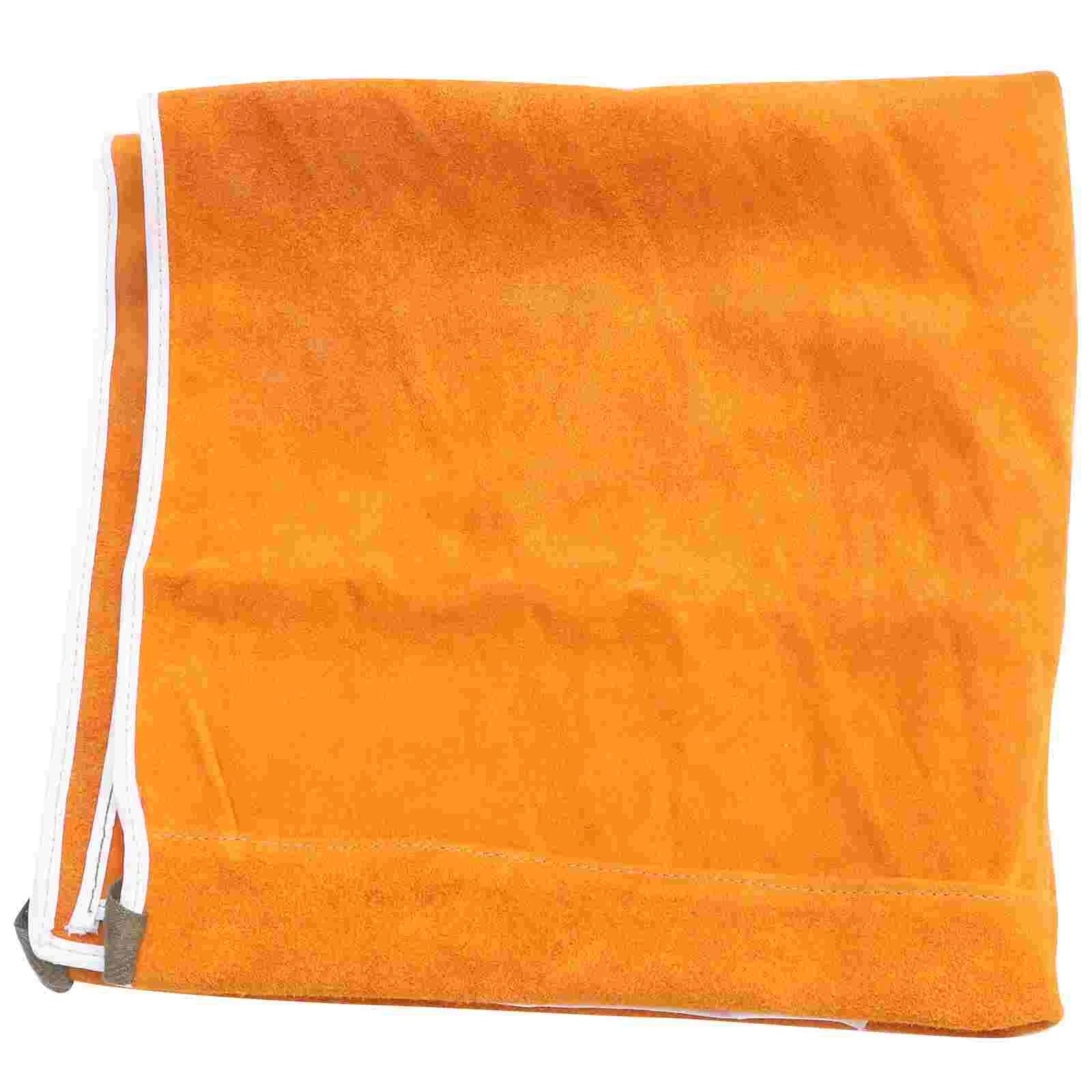 Apron Cowhide Grease Proofing Disposable Protective Electric Welding Clothing Flame Resistant