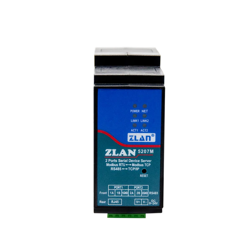 ZLAN7110MI  MQTT Industrial RS232/485/422 to Wifi Converter Modbus Gateway Rs485 to Wifi Serial Server