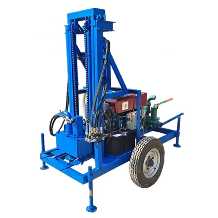 

2025Hot Sale Water Rig 150M Well Drilling Rig a diesel Well Drilling Machine Wheeled diesel Well Drilling Machine