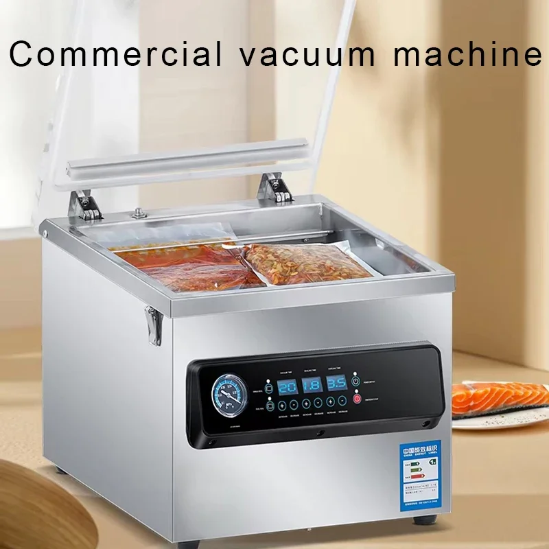 

PBOBP Full-Automatic Large Commercial Wet and Dry Vacuator Sealed Packaging And Sealing Machine