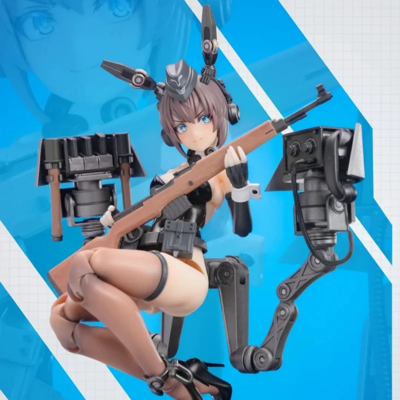 الأصلي Ra-03 فتاة أرنب مدرعة Anneliese 1/12 المشتركة دمية المحمول اللوحة الانتهاء اليدوية نموذج جمع لعبة مزخرفة