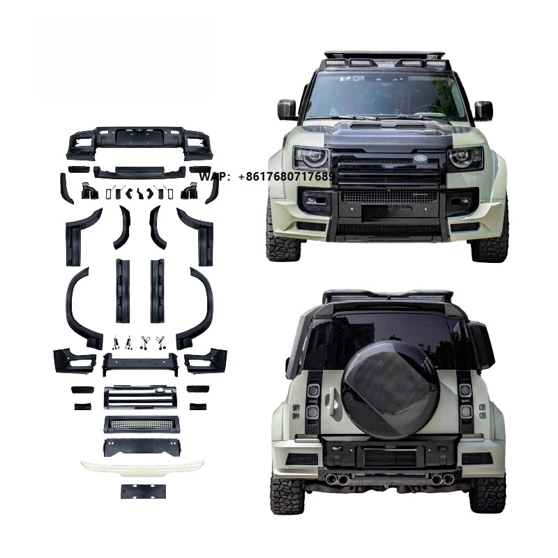 

High Quality Automotive Parts Car Bumper Body Kit for 2020-2024 Defender Upgrade Star Wide Body Kit Nondestructive