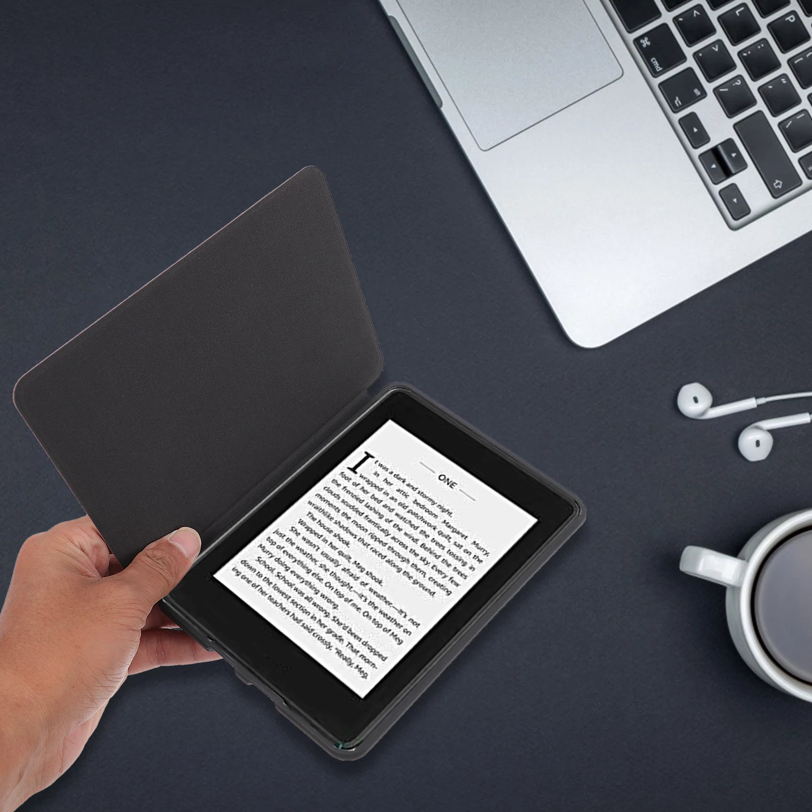 

E book Reader Cover Ultra Thin Waterproof Scratch Proof TPU Material Precise Cutout Lovely Deer Pattern E reader Protective Case